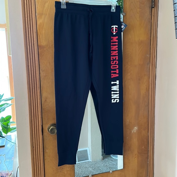 MLB Pants - Campus life Minnesota twins athletic pants navy blue